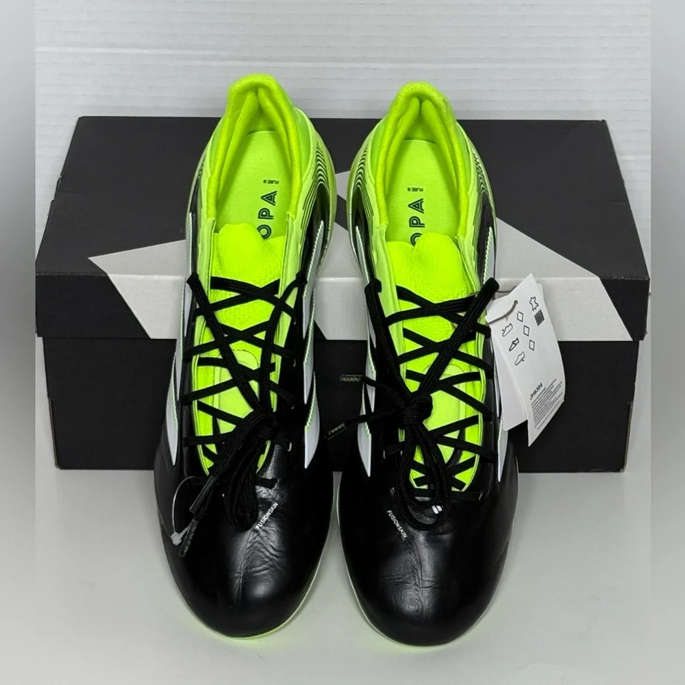 Men’s Adidas Copa Pure 3 Elite FG Leather Soccer Boots Cleats JH6304 size 9 10.5